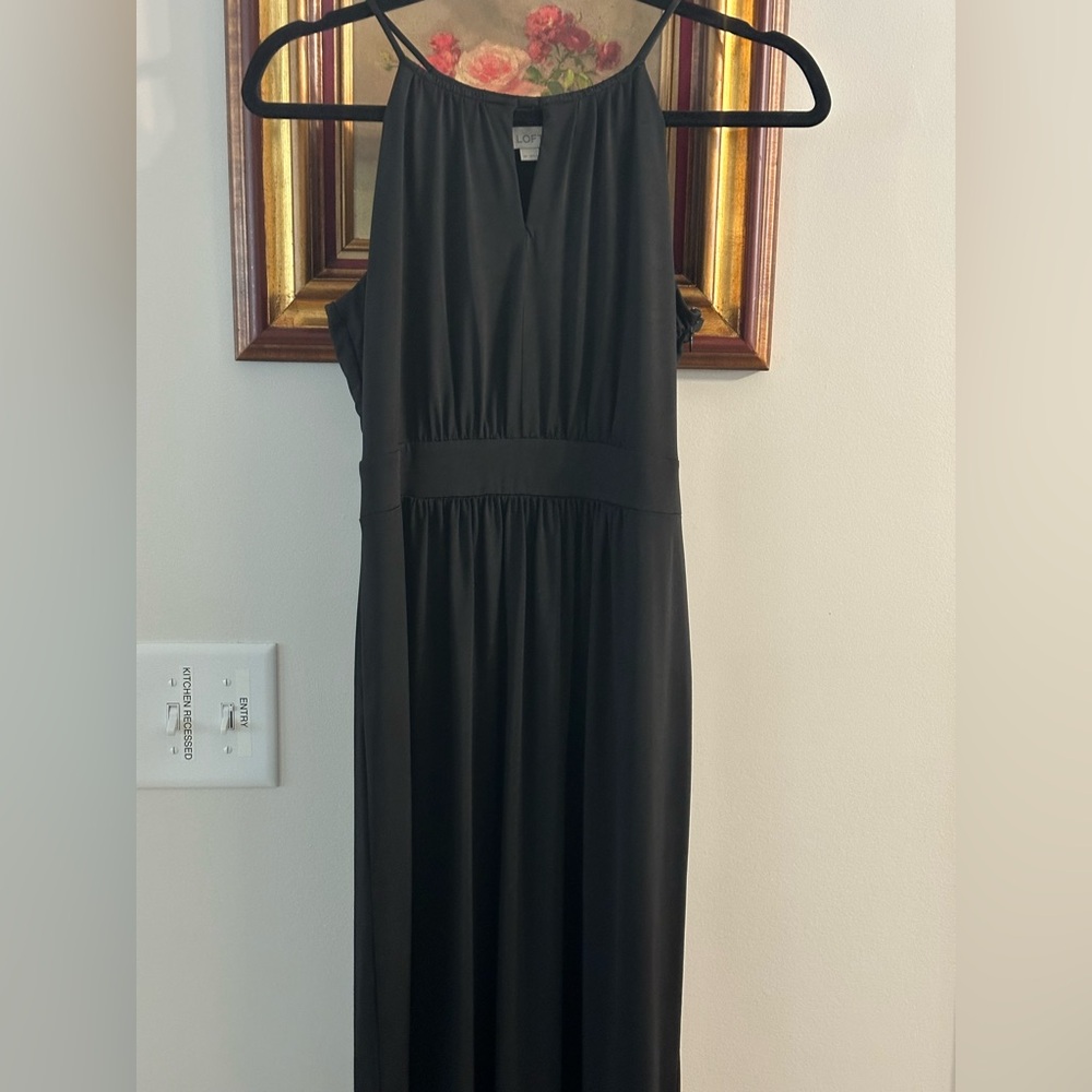 Loft little black dress size small petite